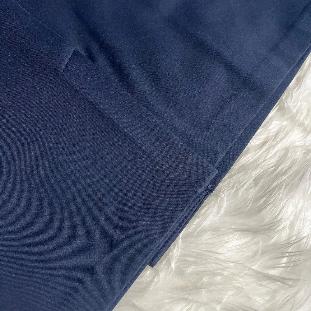 EUC [Brooks Brothers] Navy Blue Essential Stretch Classic Midi Dress | 6 Small - Picture 8 of 13